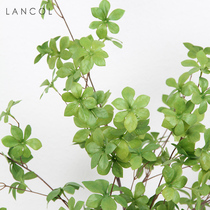 Lancol Brief Modern Simulation Flowers Japan Hanging Bell Leaf Horse Drunken Wood Home Desktop Decorative-like board Fake Flowers