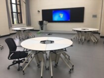 New interactive flipped classroom with live recording system and inquiry teaching courses can be customized