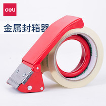 Del 823 metal sealer packing tape cutter sealing tape Packer skein width 4 8cm