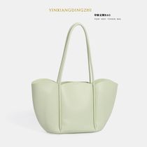 Impression Custom New Large Capacity Portable Petals Tote Bag Casual Fashion Magnetic Button primary-secondary bag small crowdsourced single shoulder bag