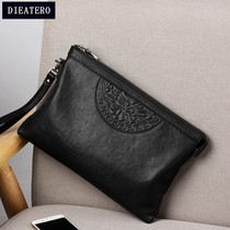 Male Hands Bag New Ultra Slim Letter Enveloping Business Casual Youth Hands Bag Mens Society Little Guy Tide Card Wallet Bag