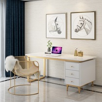 Nordic marble computer desk home luxury notebook office computer desk simple modern designer desk