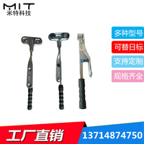 MIJQ Punch Safety Hand Single Double Head Magnet Pliers Magnetic Suction Cup Hand Stainless Steel Safety Instrumental Clamp