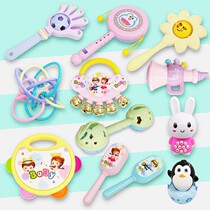 Newborn baby toy 3-6-12 months 0 plondrum 1 year old baby puzzle early teach hands to catch the ball and shake the tooth glue