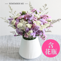 Forget-me-not starry dried flowers Yunnan real flowers Home furnishings Bouquet gifts Living room desktop office decoration