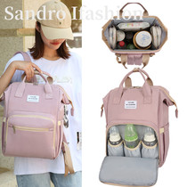 French niche Sandro Ifashion mommy mother and baby backpack 2021 new portable backpack large capacity