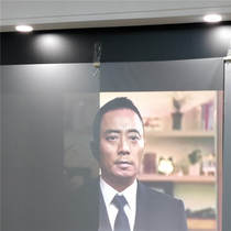 High brightness anti-light projection screen Black crystal anti-light screen Anti-light screen cloth Small angle of view Low brightness LED projector