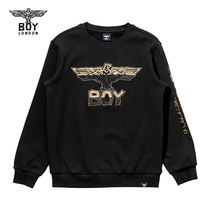 boylondon childrens clothes plus velvet autumn and winter New simple Tide brand