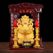 The Buddha statue of the Buddha statue the golden treasure the merchant shop the living room of the Buddha statue set