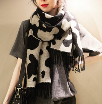 Now South Korea winter warm thick scarf long tassel cashmere women Joker comfortable East Gate shawl