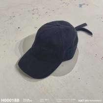 (Official direct mail) SMFK graphite black cotton linen material wandering baseball cap SF Express