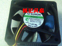 Original SUNON 6CM 24V 1 7W KDE2406PHV1-A 3-wire the heat radiating fan 6015