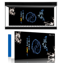 Beauty pet exhibition custom fish tank background stickers wind-growing water dragon fish tank mural high-definition picture customized gossip Cloud Dragon