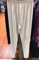 New Aimer Man Cashmere Leather Long Johns Pants NS73N21