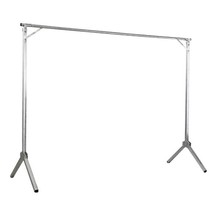 Wave hangers simple multi-function floor-to-ceiling hanging hangers dormitory mobile bedroom clothes shelves for external use light double