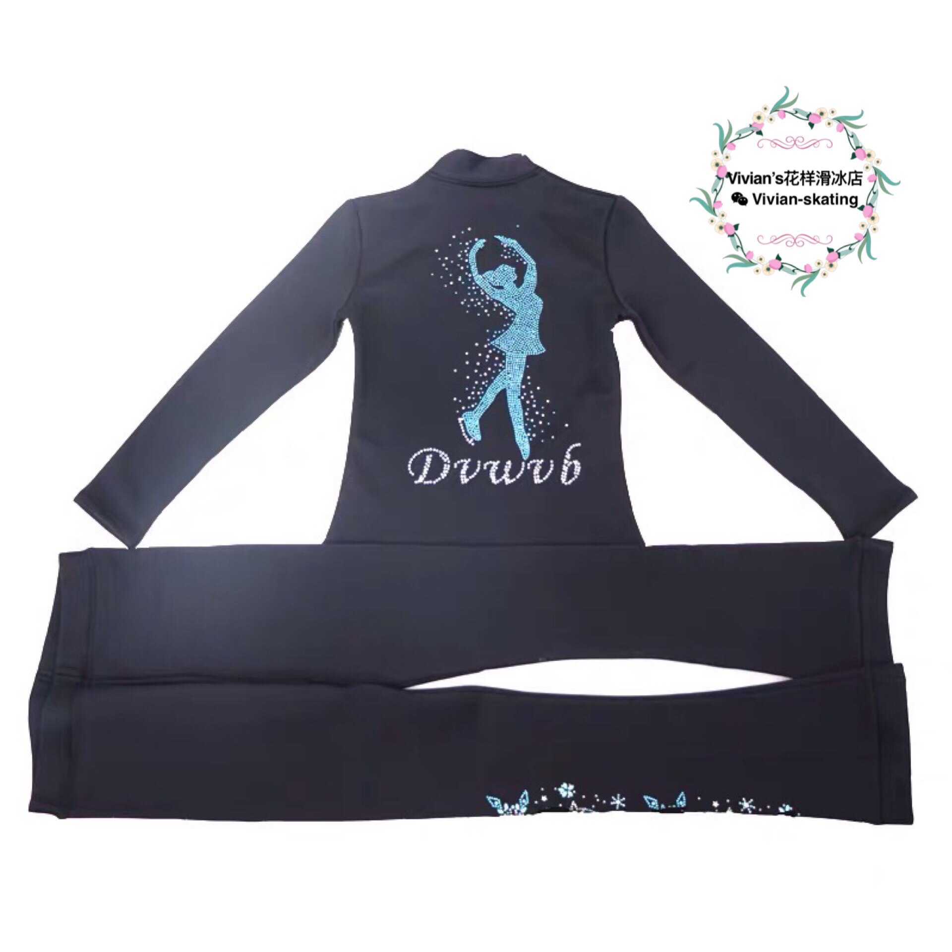(Vivian Figure Skating Shop) Blockbuster Figure Skating Training Suit Thin and Optional Customizable