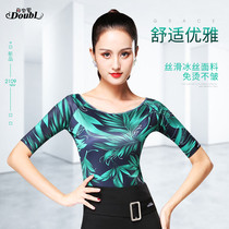 Dambao Roos new Latin dance blouses womens adult practice to dance to the Moden Dance Costume National Standard Dancer