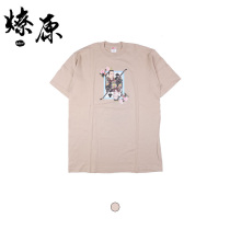 Liaoyuan Supreme Joe Strummer 03AW Vintage portrait symmetrical poker T-shirt