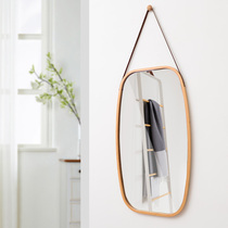 Mirror full-body dressing mirror wall fitting mirror full-length mirror female home floor mirror hanging mirror bedroom mirror wall