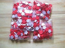 Color small red flower childrens room reward red flower list patch handmade foam paste flower paste children