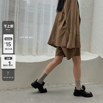 LET ME SEE artistic sense niche design retro socks simple ancient stockings women autumn tube ins tide