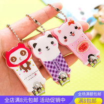 Creative cute stainless steel nail clipper nail clipper cartoon Korean nail clipper manicure tool nail clipper