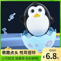 Cartoon non-pourishing toy babies can bite children to teach their babies early and learn net red gifts 0-6 months and over 1 year old