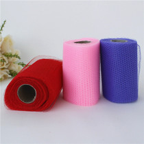 Wedding car decoration color mesh gauze dry yarn car Yarn knot wedding wedding flower Flower Flower Tie event venue layout gauze veil props