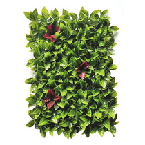 Green plant wall Simulation plant wall decoration living room indoor background flower wall Green turf plastic fake lawn balcony