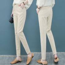 Autumn and winter corduroy pants children 2021 New plus velvet padded casual pants stripies slim Harlan radish pants