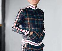 Casual zipper stripe brand mens sweater factory direct supply shirt Aliexpress cross-border 2020 new 3d printing tide