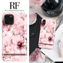 RF powder cherry blossom for Apple IPHONE11 Pro Max all-inclusive anti-drop Net red mobile phone case ins Wind Xs Xs