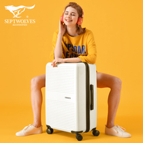 Seven Wolves Suitcase Mens Suitcase Women 24 Pull Bar Case Universal Wheel Case 18 20 20-inch 22 Den case students