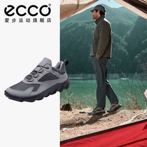 ECCO Love Walking Shoes Men's Outdoor Waterproof Breathable Slip-resistant retro running shoes Drive 820194