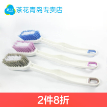 Camellia shoe brush leather shoes shoe brush long handle small brush children shoe brush cleaning brush washing brush 4408