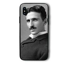 Nicolas Teslas phone shell historical celebrity electrics portrait applies to Huawei iPhone13ProMax
