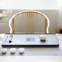 Shiliju Wu Jinshi tea tray Natural stone creative stone tea table whole small large household simple tea set