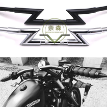 Harley retro modified car handlebar big gliding 883 XL1200 breakthrough modified 25mm diameter lightning handlebar