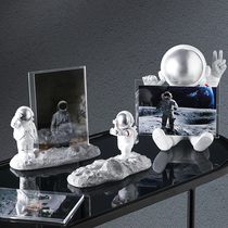 Photo frame table Picture frame framed photo creative astronaut living room small ornaments Home wine cabinet decorations TV cabinet