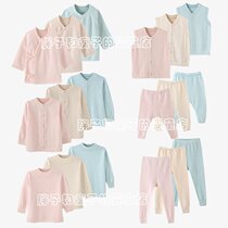 20% off Clearance British Baby Childrens Autumn and Winter Wool Thermal Underwear Newborn Wool Underwear Cardigan