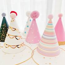 Net Red childrens birthday hat party Year decoration birthday hat childrens birthday hat party dress up hat