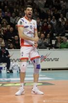 Spot set of Italian mens volleyball league Ravenna club home and away team uniform large discount