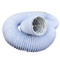 Thickened PVC composite aluminum foil hose hood ventilation fan telescopic fresh air exhaust pipe ventilation hose 110mm