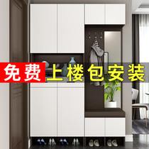 Shoes cabinet Home doorway Large-capacity Xuan Door Hall Cabinet Simple modern multifunction Balcony Locker in the door Shoe cabinet