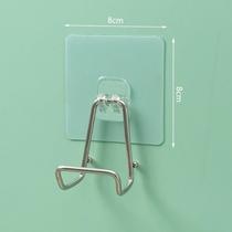  Hook strong wall hanging adhesive sticker load-bearing suction cup Bathroom kitchen stainless steel tile fixed wall hanging multifunctional