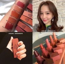 Spot ▲ Korea 3CE Autumn Winter Matte Lipstick Lipstick Eating Earth Pumpkin 115 116 909#