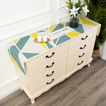 Nordic Wind Network Red ins Entrance Shoes Cabinet Cover Cloth Thicken Waterproof Cotton Linen Rectangular Dust Table Cloth Cover Towel Table Flag