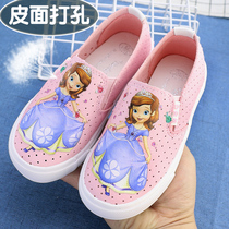 ABC COOL childrens shoes leather shoes small white shoes womens shoes summer 2019 autumn feet casual shoes breathable