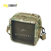MYFUTURE My Way CROSSBODY BAG SHOULDER TRANSPARENT MESH SMALL satchel CAMOUFLAGE CHEST BAG MOBILE phone BAG SMALL SQUARE BAG