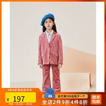 lagetom Children's Wear Fall Winter New Products for Boys and Girls Imported Corduroy Flared Pants 602034026